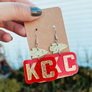 KC Glitter Dangles