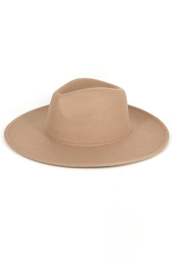 Hand-burned Panama Hat Ash Taupe