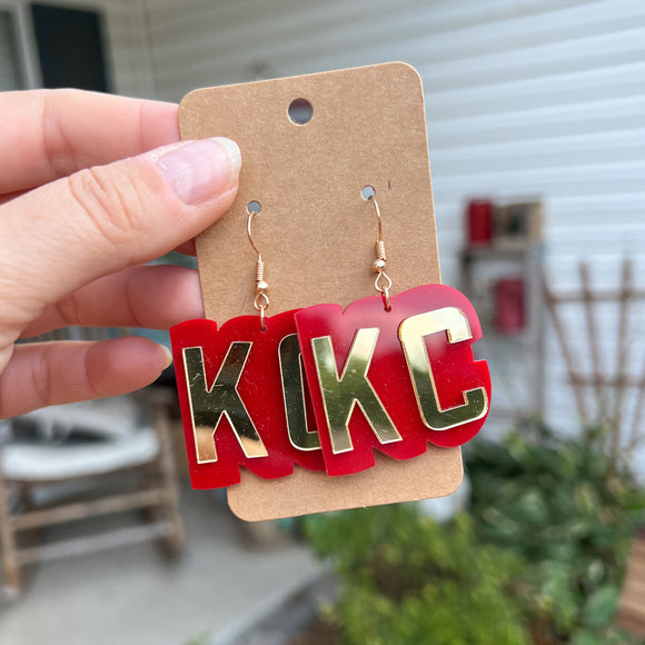 KC Letter Dangles