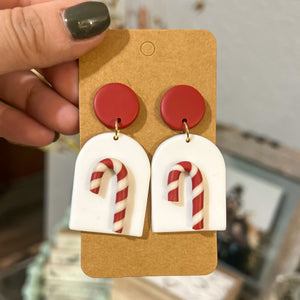 Boho Candy Cane Dangles