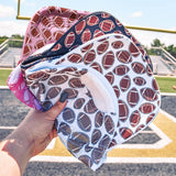 Game Day Puff Football Mesh Back Trucker Hat-Magna Pony