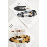 Tortoise Leopard Acrylic Clip Sets