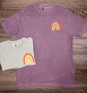 Rainbow Pocket Print Tee