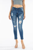 Charlie Distressed Medium Wash Jeans