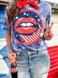 American Lips Tee