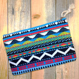 Aztec Zipper Pouch