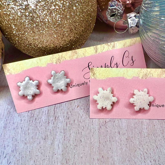 Snowflake Studs