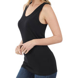 Basics Racerback Tank Black