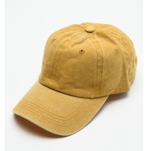 Washed Cotton Ball Cap