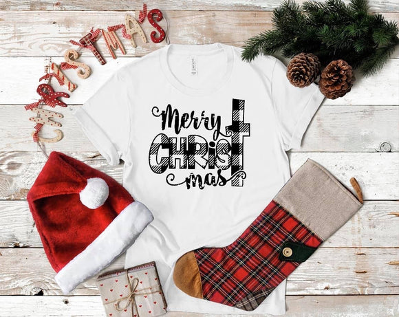 Merry CHRISTmas Plaid **Preorder