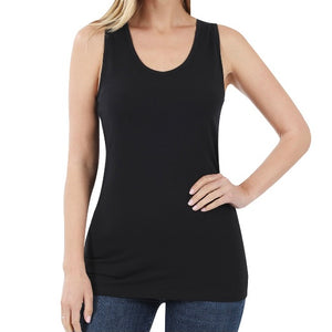 Basics Racerback Tank Black